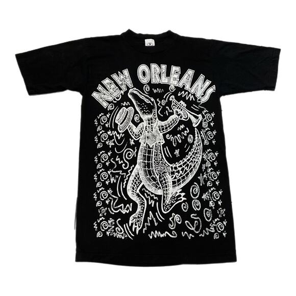 Vintage 90’s New Orleans Gator T-Shirt - Picture 1 of 4